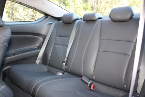 Accord back seat