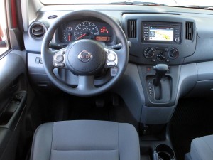 '14 NV 200 dash