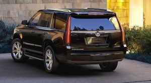 '15 Escalade rearview