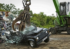 Land Rover Destruction