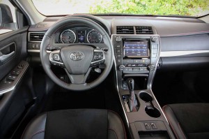 '15 Camry interior shot