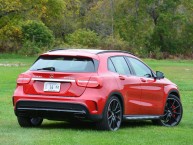 '15 GLA 45 rear view