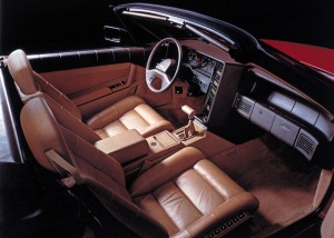 allante interior detail