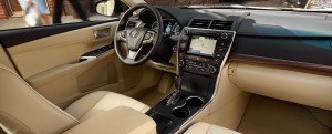 '15 Camry hybrid interior 1