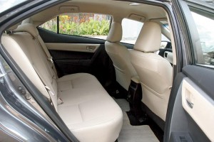 '16 Corolla back seats