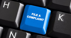 complaint button