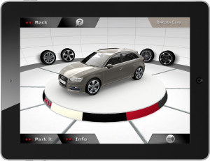 Virtual showroom image