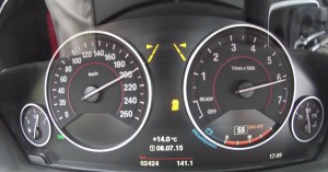 '16 340i gauge cluster