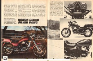 '83 Honda Silverwing ad