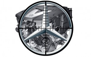 Mercedes crosshair