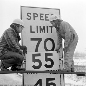 speed limit sign