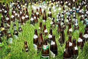 beer bottles