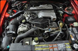 '95 Mustang GT engine