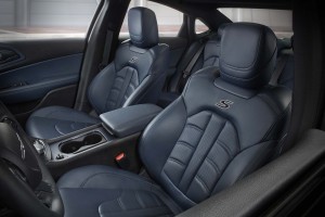 2017 Chrysler 200 Ambassador Blue Leather interior