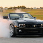 Camaro burnout