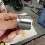 pitted piston