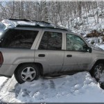 snow wreck