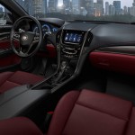 The 2013 Cadillac ATS compact luxury sedan features a driver-focused interior with thoughtfully crafted materials and the intuitively integrated CUE technology, a comprehensive in-vehicle experience that merges intuitive design with auto industry-first controls and commands for information and entertainment data. There are also seven interior color and trim combinations, complementing the dynamic exterior design elements and supporting the ATS’ fun-to-drive attitude.