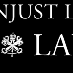 Unjust law sticker