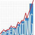 Government big spending deficit chart