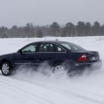 Journalists Test Ford Five Hundred Through Snow