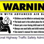 air bag warning