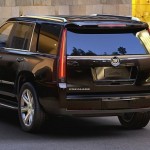 ’15 Escalade rearview