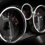 ’15 Miata gauges close up