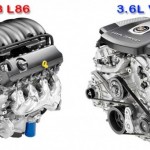 Caddy V-8 side by side