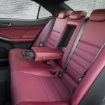 ’15 IS 350 F sport back seats detail