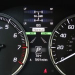 ’15 TLX gauges close up