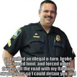 hypocrite cop