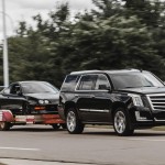 Caddy towing