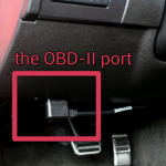 OBD II port pic