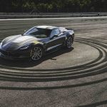 2017-Chevrolet-Corvette-Grand-front-three-quarter-donuts