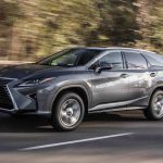 2018-Lexus-RX-350L-front-side-in-motion