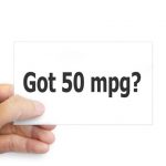 got_50_mpg_rectangle_sticker