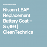 Leaf battery