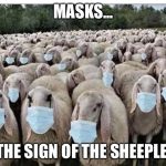 masks sheep