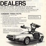 Delorean ad