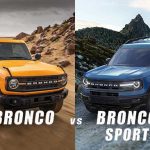 ’23 Bronco vs. Sport