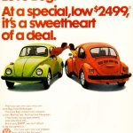 ’72 VW Beetle ad