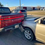 Rivian fender bender