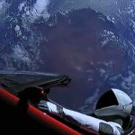 Tesla in space